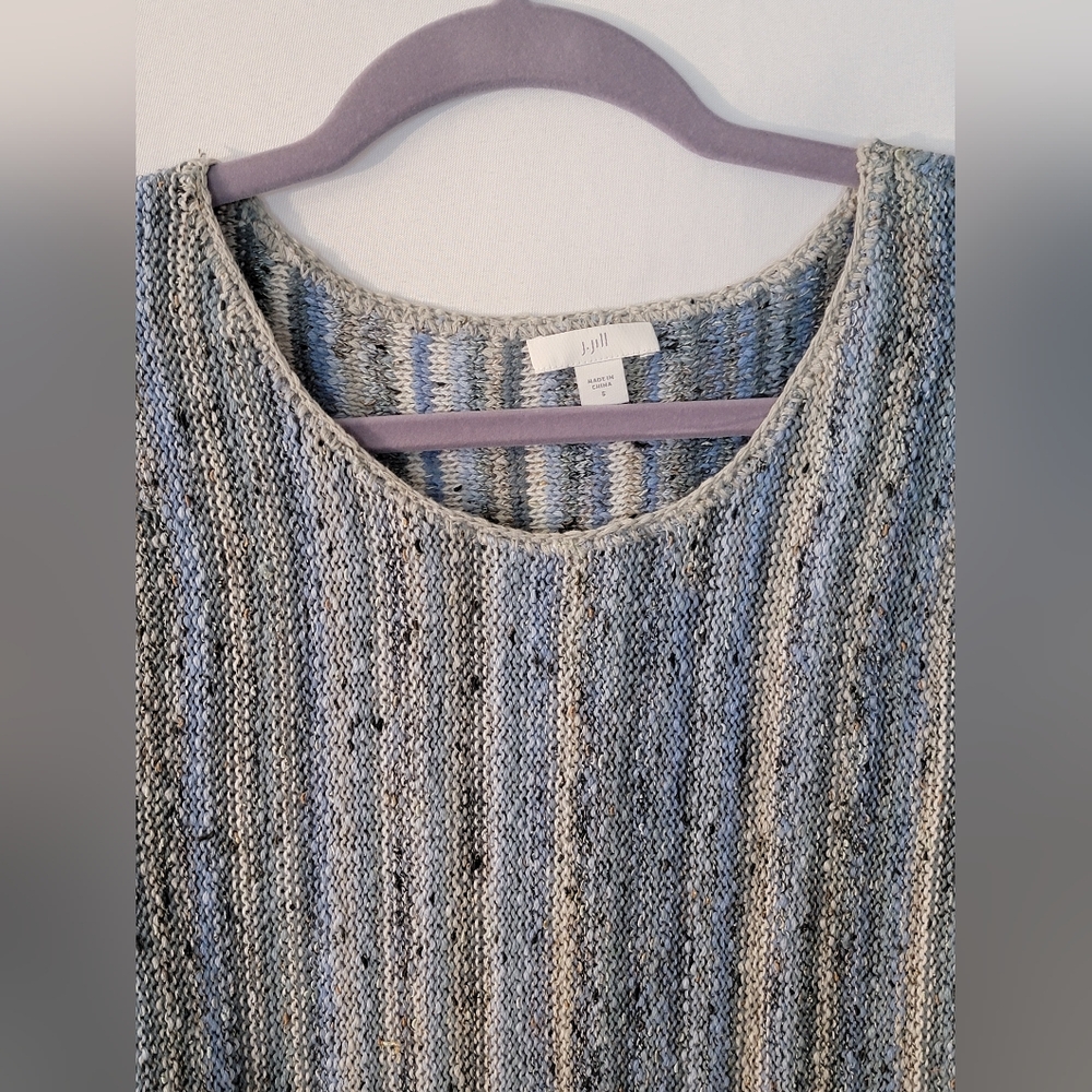 J. Jill Sweater with Oceanic Stripes Size S - Picture 5 of 11